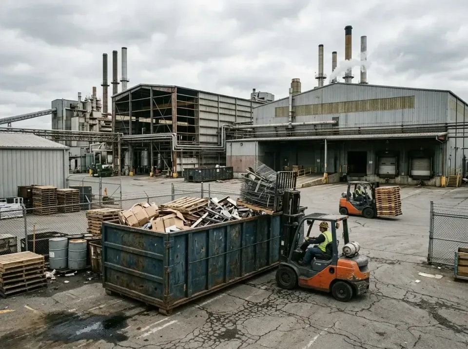 industrial-factory-scrap-conta-003 — frequently asked questions, Cheap Roll-off Dumpster Rentals in Lincoln Village, OH